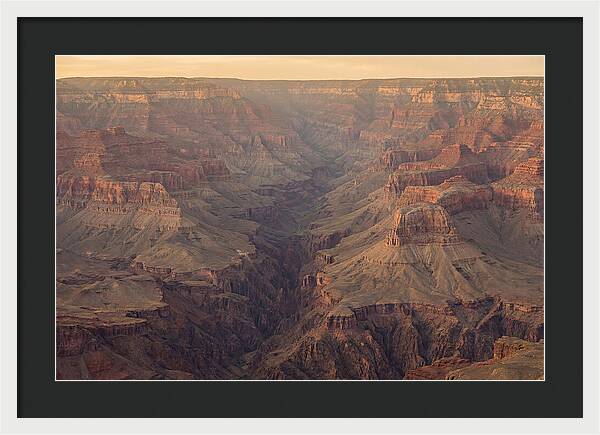 Inside The Badlands At Golden Hour