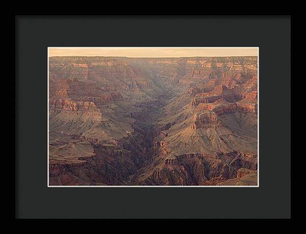 Inside The Badlands At Golden Hour