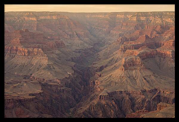Inside The Badlands At Golden Hour