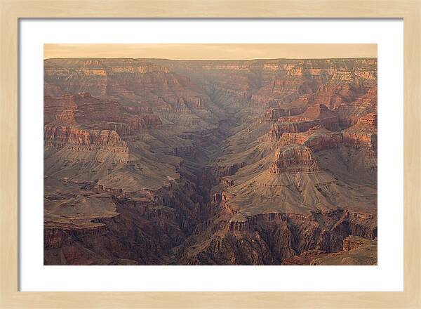 Inside The Badlands At Golden Hour