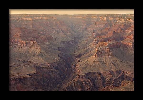 Inside The Badlands At Golden Hour
