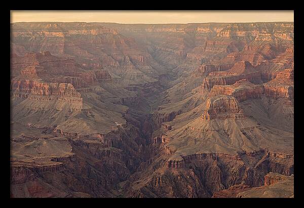 Inside The Badlands At Golden Hour