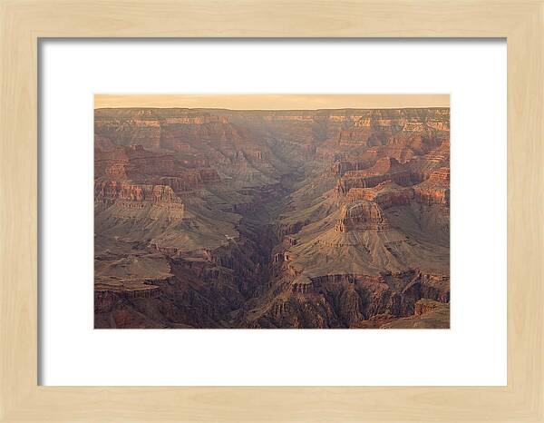 Inside The Badlands At Golden Hour