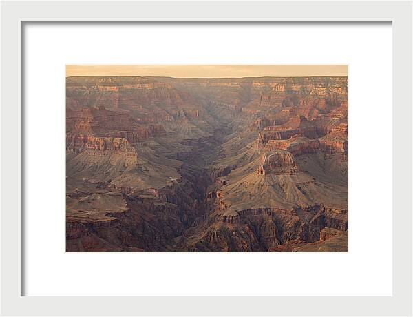 Inside The Badlands At Golden Hour