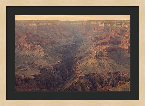 Inside The Badlands At Golden Hour