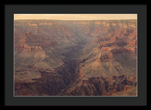 Inside The Badlands At Golden Hour