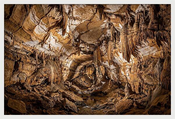Inside The Rotunda Of Mammoth Cave