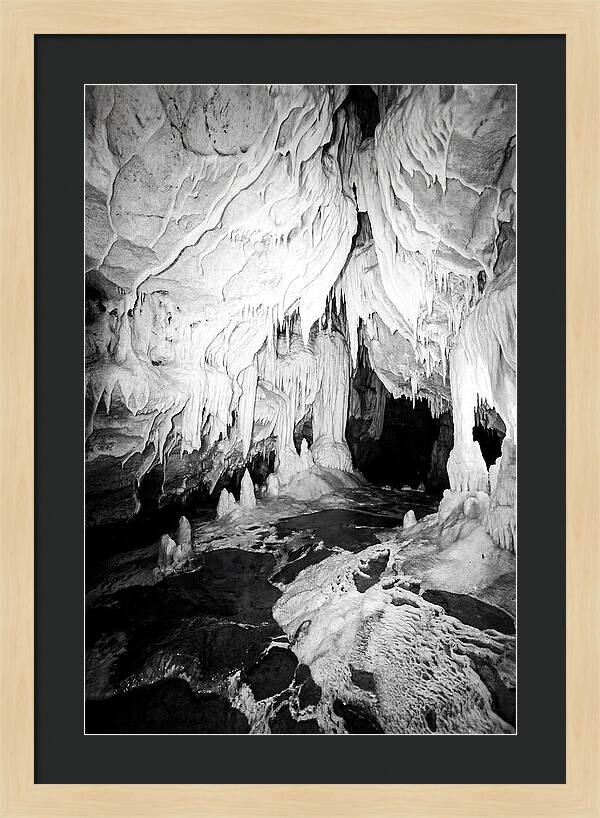 Inside Waitomo Glowworm Caves