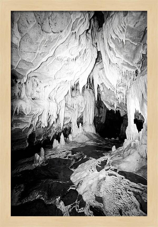 Inside Waitomo Glowworm Caves