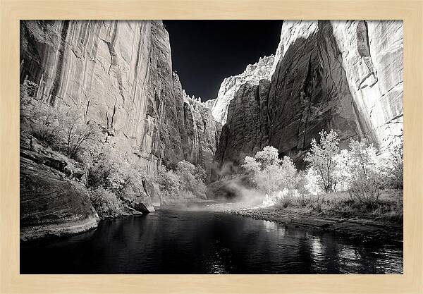 Inside Zion Narrows Serenity