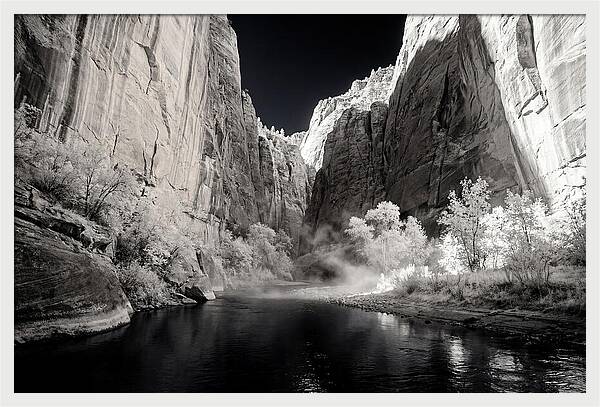 Inside Zion Narrows Serenity