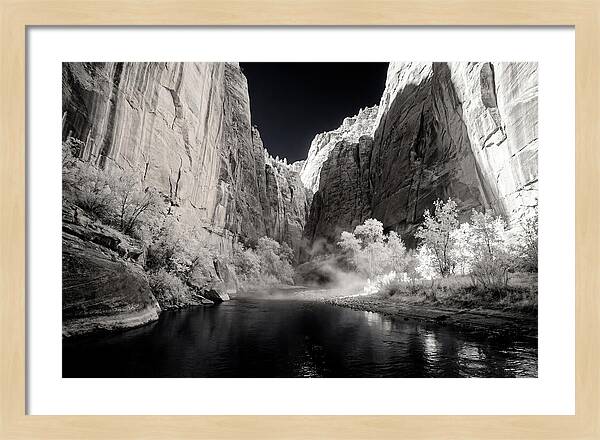 Inside Zion Narrows Serenity