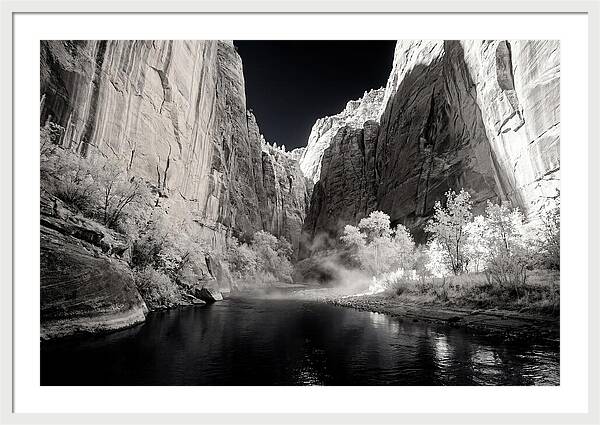 Inside Zion Narrows Serenity