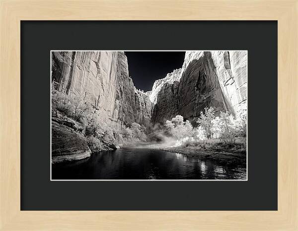Inside Zion Narrows Serenity