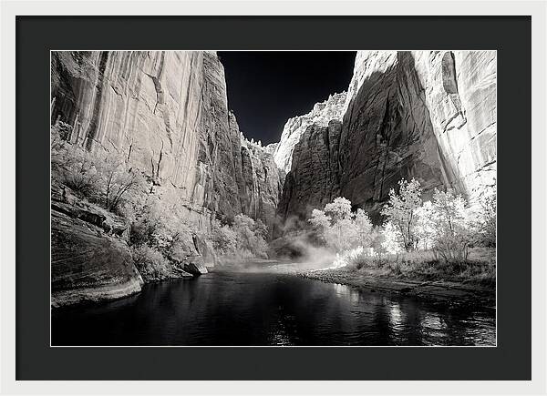 Inside Zion Narrows Serenity