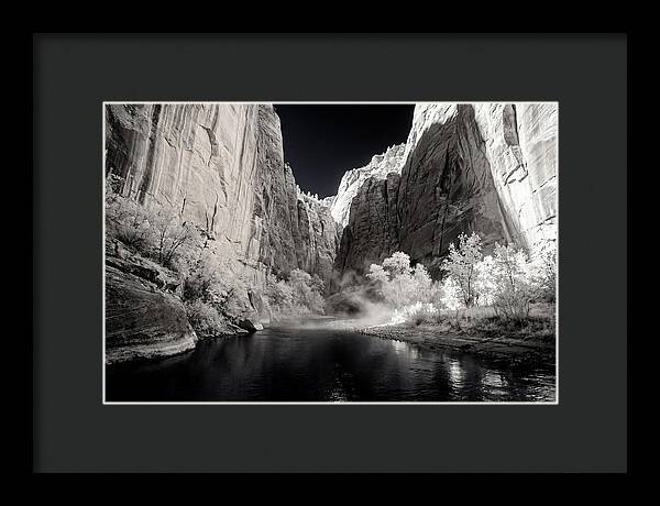 Inside Zion Narrows Serenity