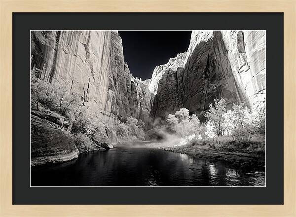Inside Zion Narrows Serenity