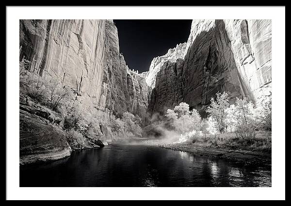 Inside Zion Narrows Serenity
