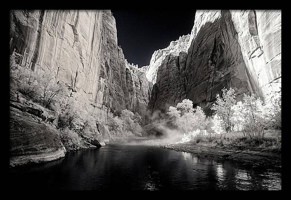 Inside Zion Narrows Serenity