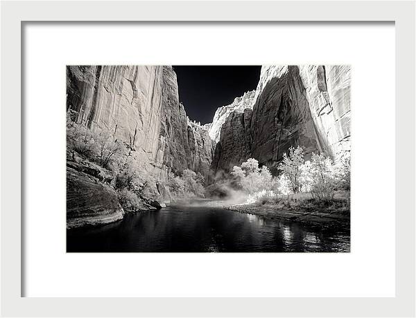 Inside Zion Narrows Serenity