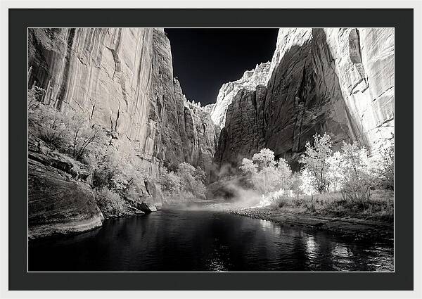 Inside Zion Narrows Serenity