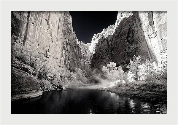 Inside Zion Narrows Serenity