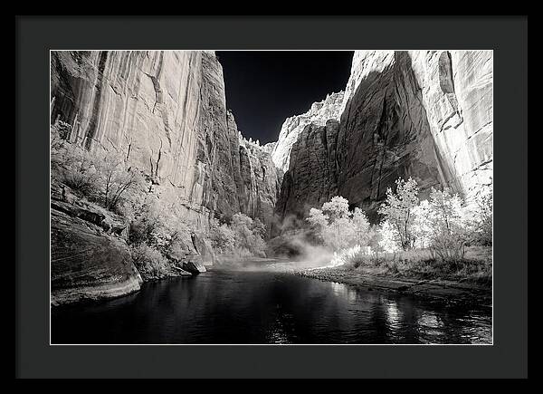 Inside Zion Narrows Serenity