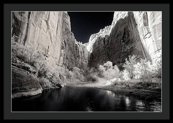 Inside Zion Narrows Serenity