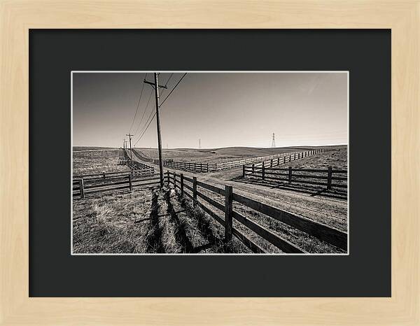 Intersecting Lines Creating Depth
