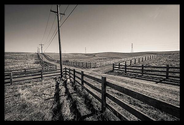 Intersecting Lines Creating Depth