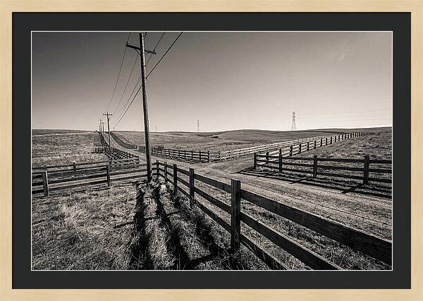 Intersecting Lines Creating Depth
