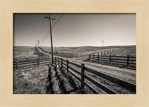 Intersecting Lines Creating Depth