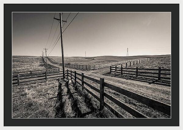 Intersecting Lines Creating Depth