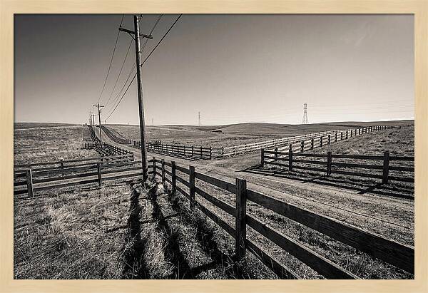 Intersecting Lines Creating Depth