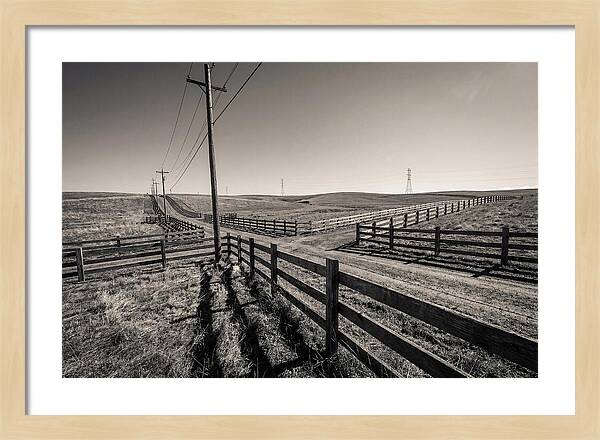Intersecting Lines Creating Depth
