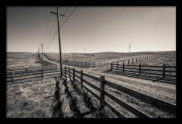 Intersecting Lines Creating Depth