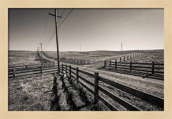 Intersecting Lines Creating Depth