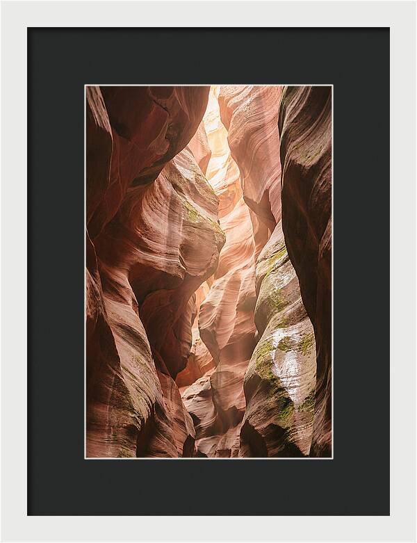 Intimate Light Passage In Zion