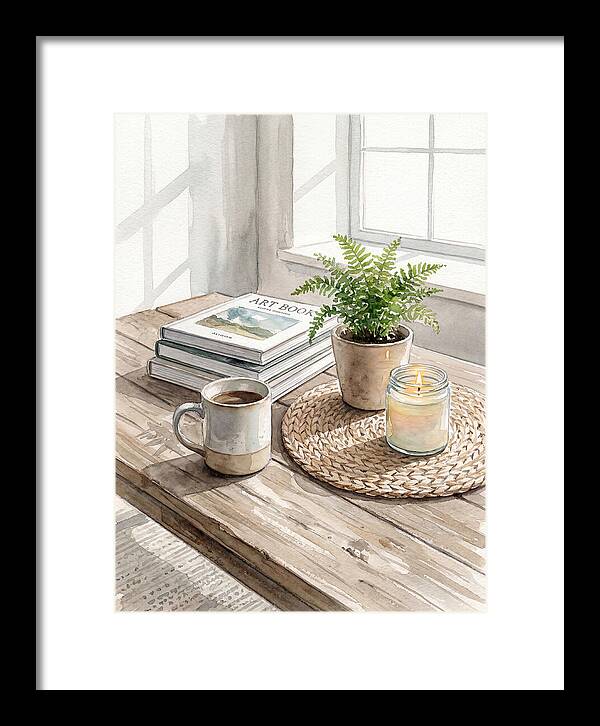 Inviting Coffee Table Arrangement