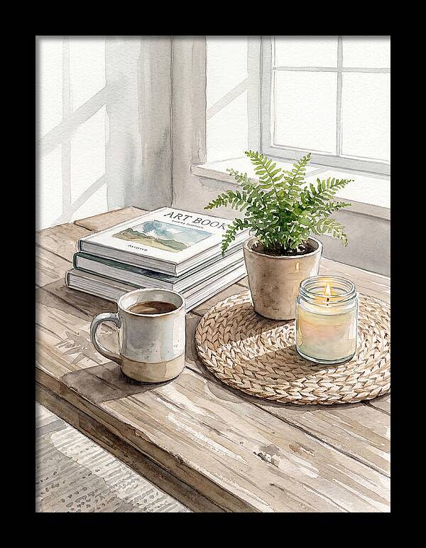 Inviting Coffee Table Arrangement