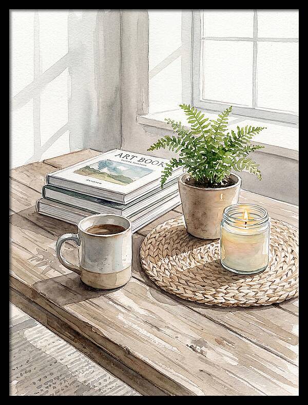 Inviting Coffee Table Arrangement