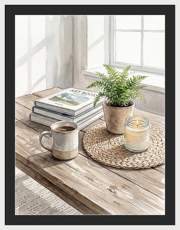 Inviting Coffee Table Arrangement