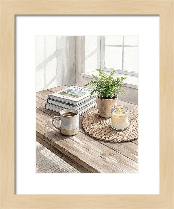 Inviting Coffee Table Arrangement