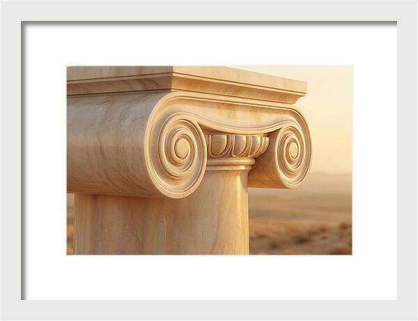 Ionic Column Volute