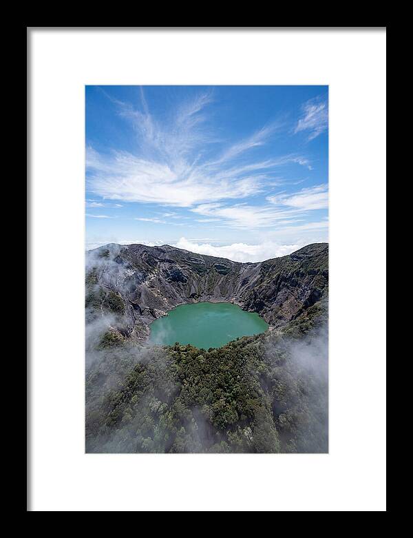 Irazu Volcano Crater Lake
