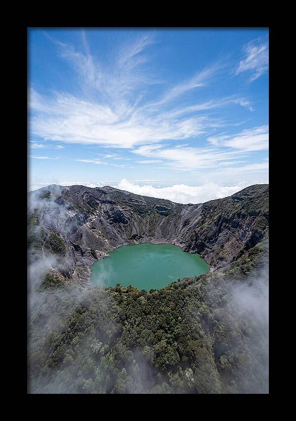 Irazu Volcano Crater Lake