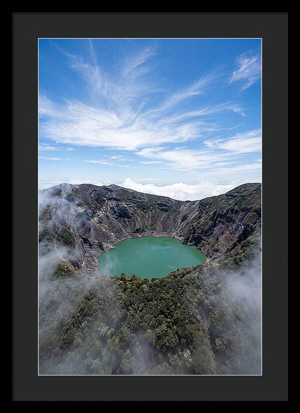 Irazu Volcano Crater Lake