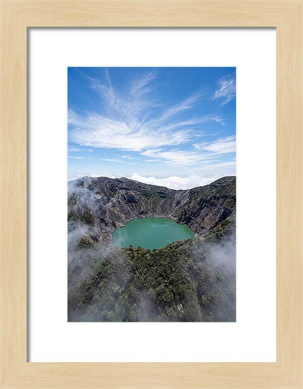 Irazu Volcano Crater Lake