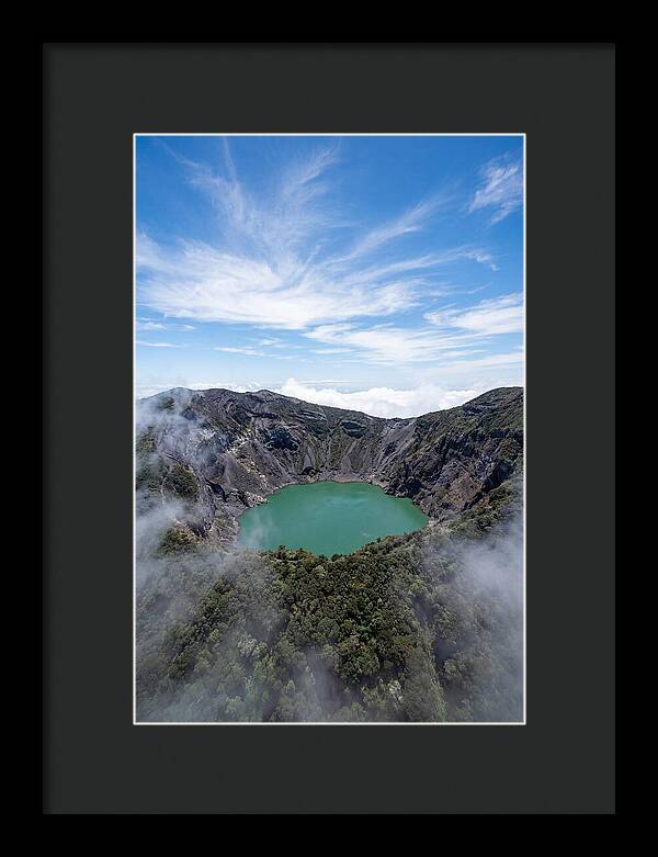 Irazu Volcano Crater Lake