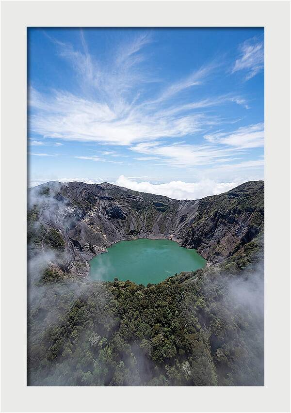 Irazu Volcano Crater Lake
